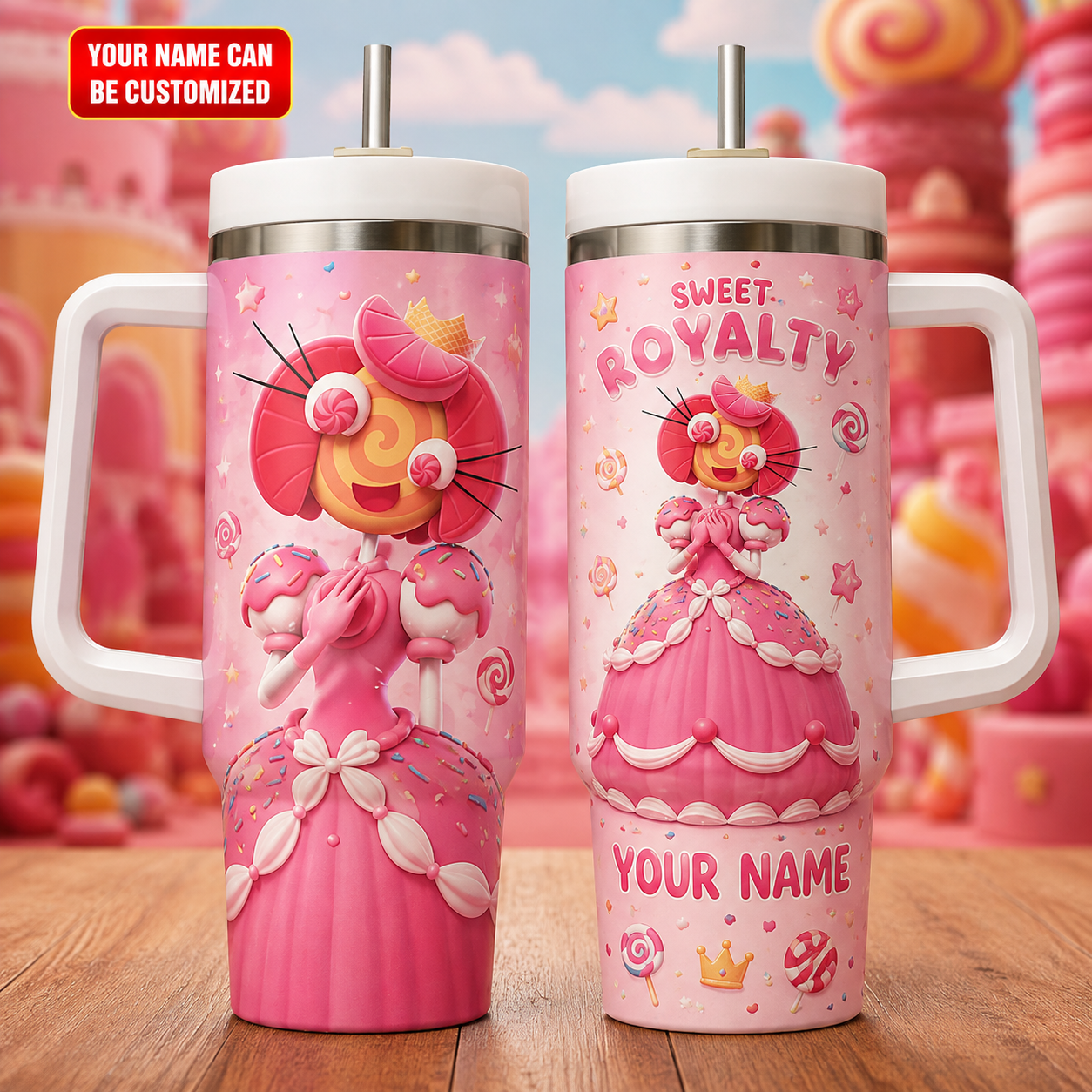 Princess Loolilalu- TADC Tumbler Customize 40 Oz