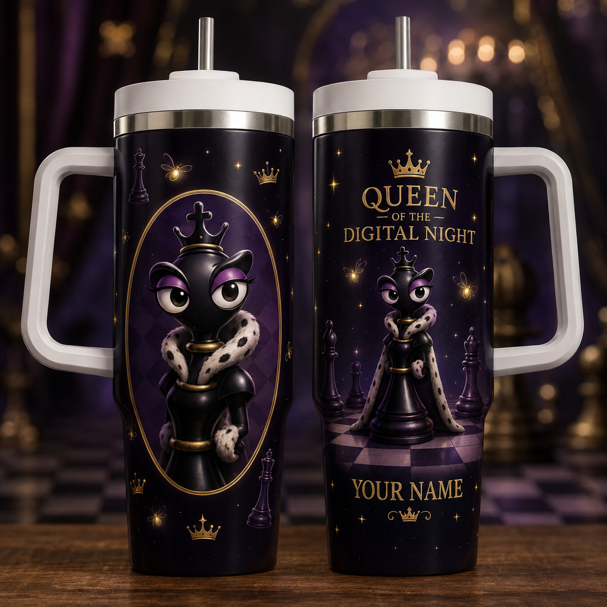Queenie- TADC Tumbler Customize 40 Oz