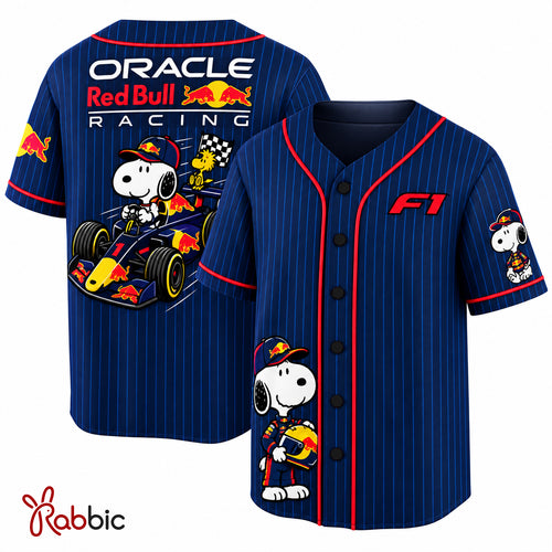 Redbull F1 Formula X Snoopy Jersey
