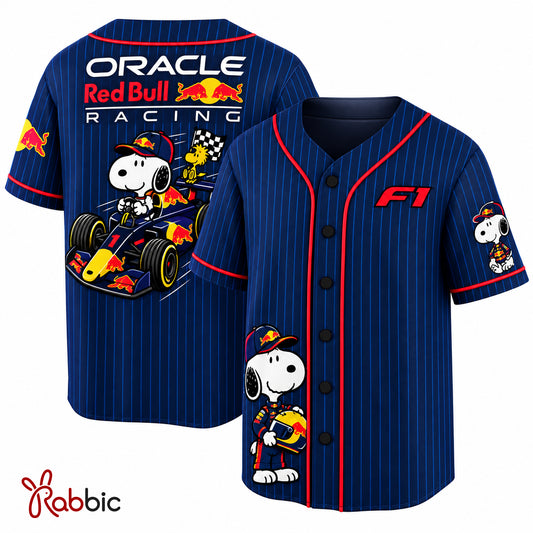 Redbull F1 Formula X Snoopy Jersey