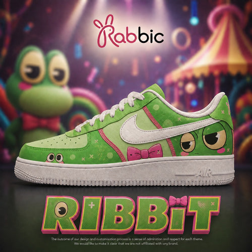 Ribbit - TADC AF1 Shoes