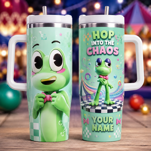 Ribbit- TADC Tumbler Customize 40 Oz