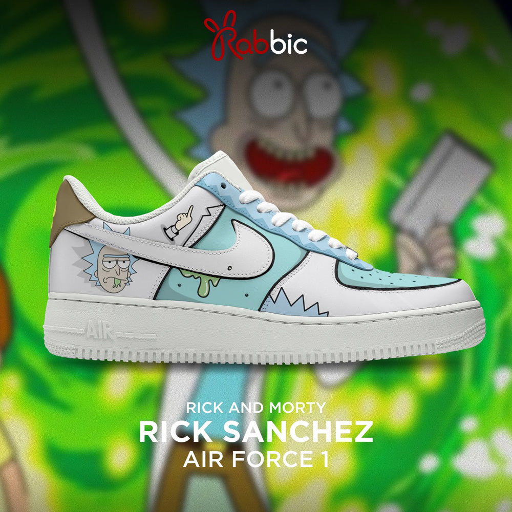 Rick Sanchez-Rick and Morty AF1 Shoes