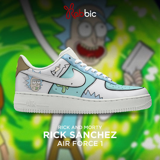 Rick Sanchez-Rick and Morty AF1 Shoes