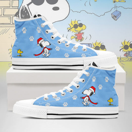 Snoopy High Top Shoes v1