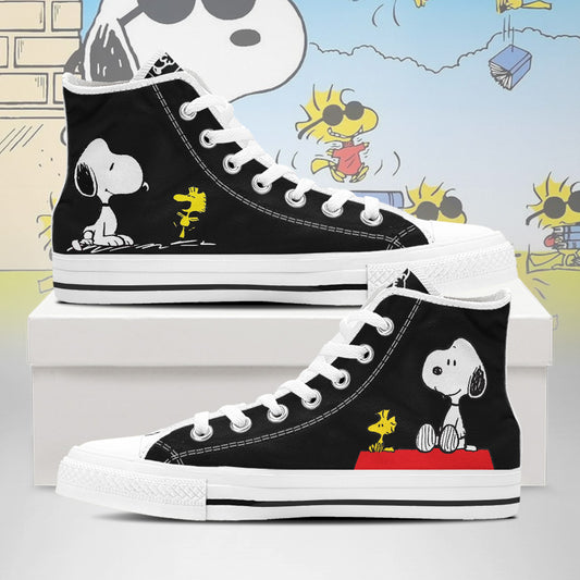 Snoopy High Top Shoes v3