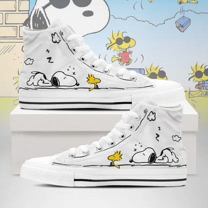 Snoopy High Top Shoes v4