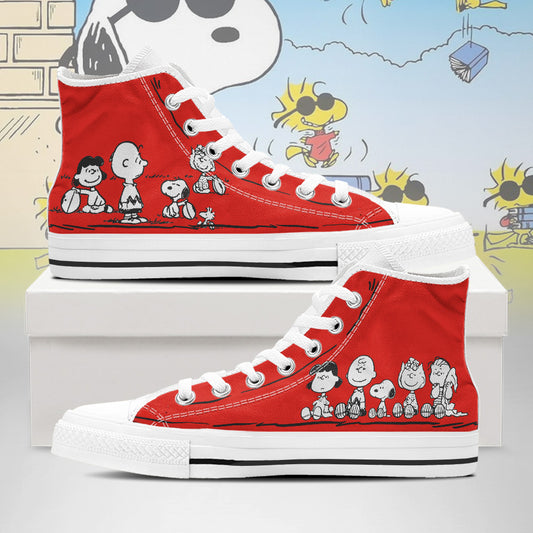 Snoopy High Top Shoes v5