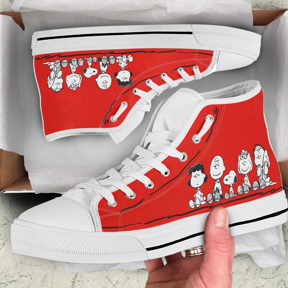 Snoopy High Top Shoes v5