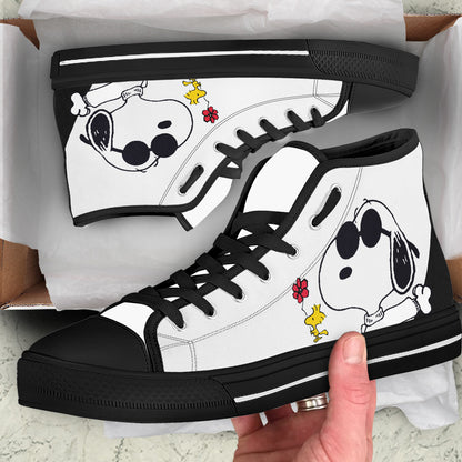 Snoopy High Top Shoes v6
