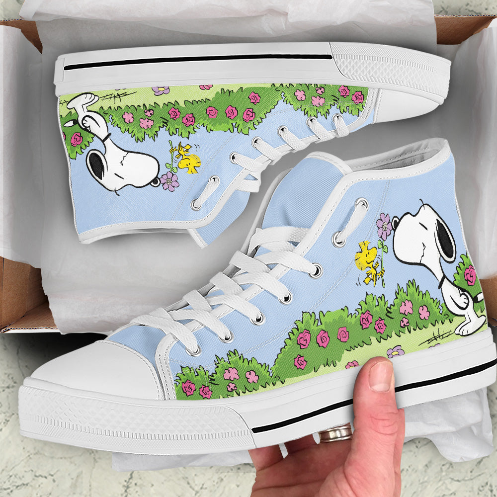 Snoopy High Top Shoes v7