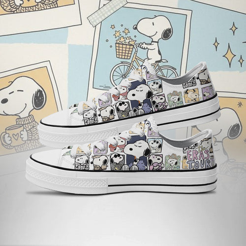 Snoopy Low-Top V4 Shoes