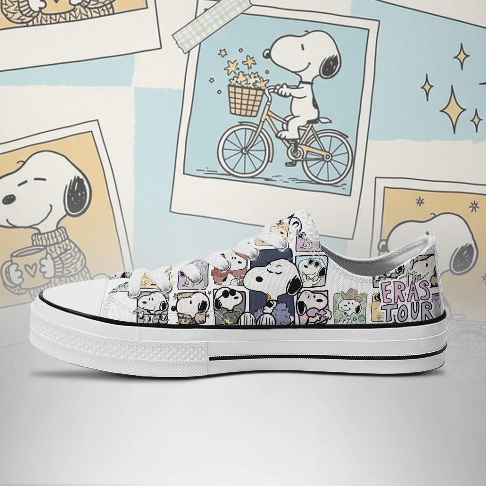 Snoopy Low-Top V4 Shoes