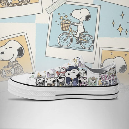Snoopy Low-Top V4 Shoes