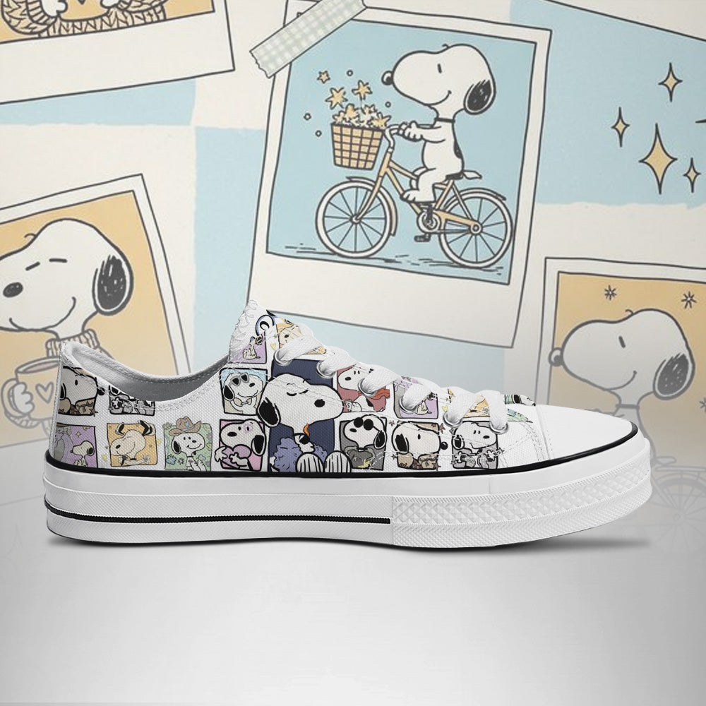 Snoopy Low-Top V4 Shoes