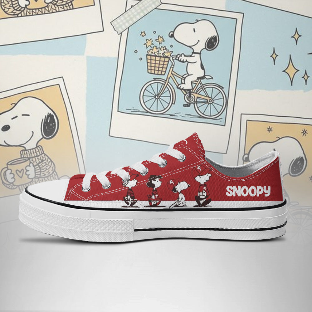 Snoopy Low-Top V7 Shoes
