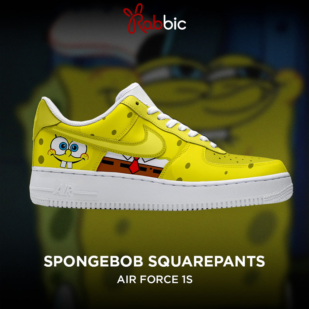 Spongebob - Spongebob Squarepants AF1 Shoes
