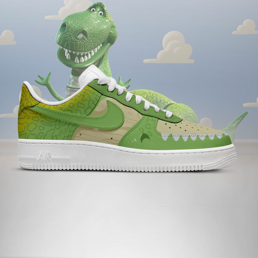 Trex - Toy Story AF1 Shoes