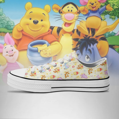 Winnie The Pooh Low Top Chuck Shoes V3