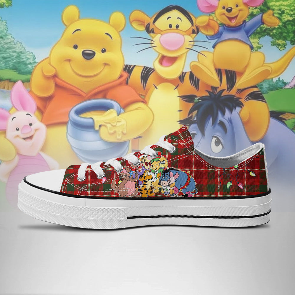 Winnie The Pooh Low Top Chuck Shoes V8