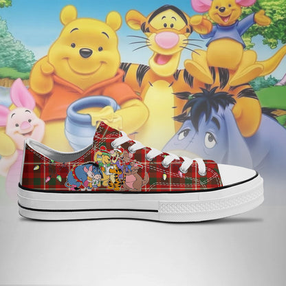 Winnie The Pooh Low Top Chuck Shoes V8