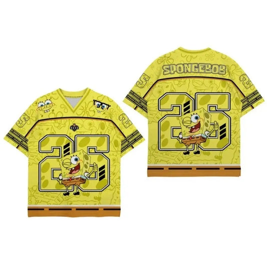 Yellow - SpongBob Football Jersey