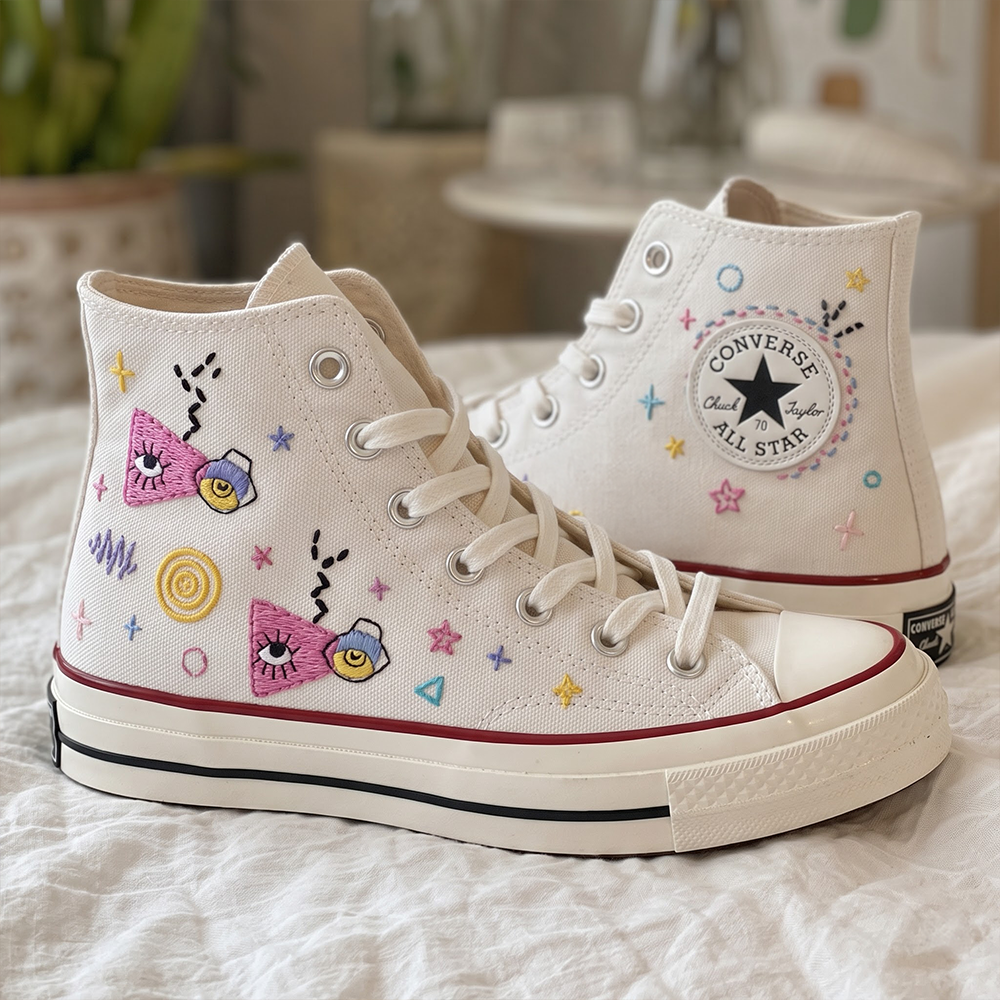 Zooble V1 - TADC Embroidered High Chuck Shoes