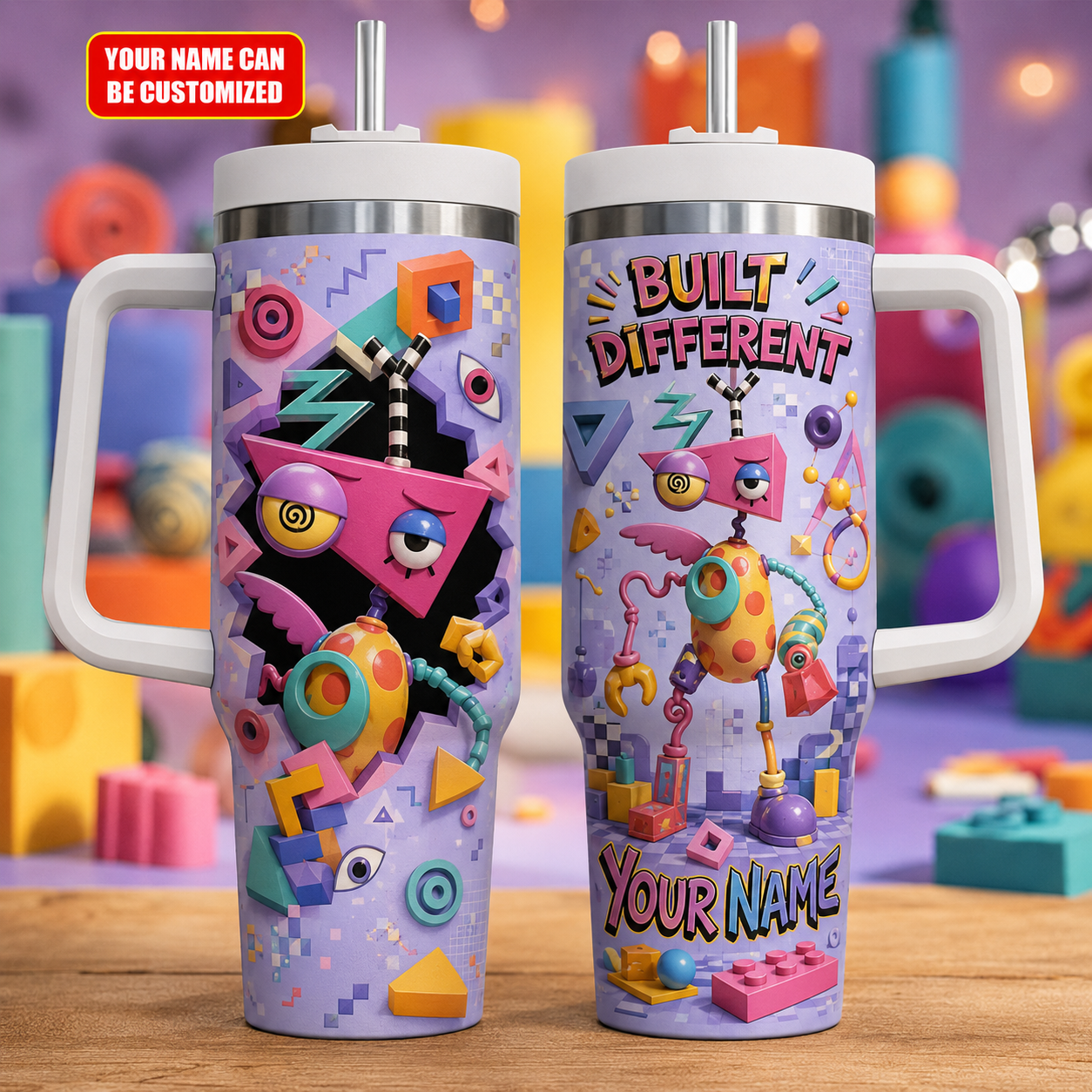 Zooble- TADC Tumbler Customize 40 Oz