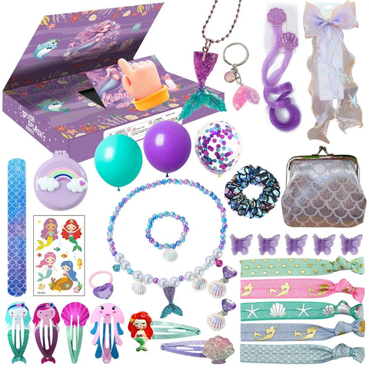 Mermaid Advent Calendar 2026, Surprises Christmas Gift for Your Kid V1