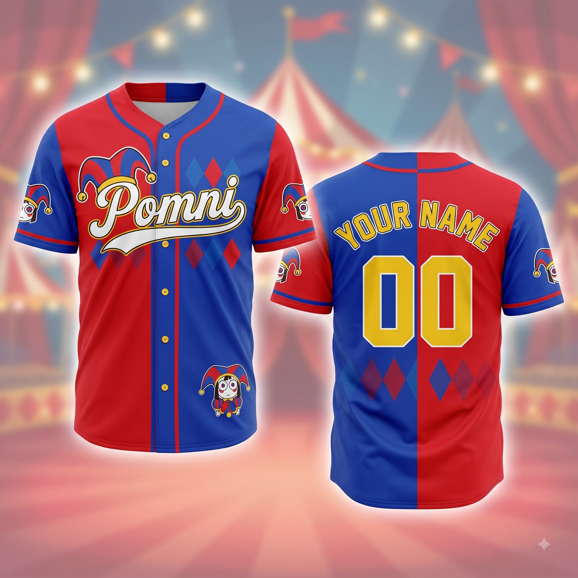 Pomni- TADC5 Baseball Jersey